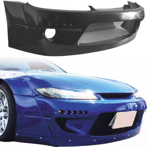 VSaero FRP TKYO Wide Body Front Bumper > Nissan Silvia S15 1999-2002 - image 1