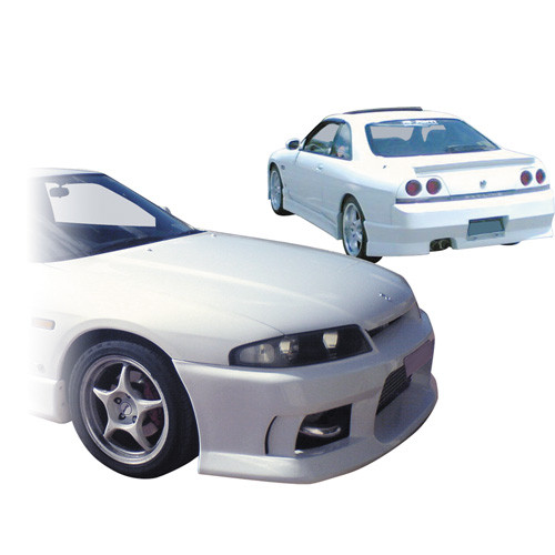 VSaero FRP MSPO v2 Body Kit 4pc > Nissan Skyline R33 GTS 1995-1998 > 2dr Coupe - image 1