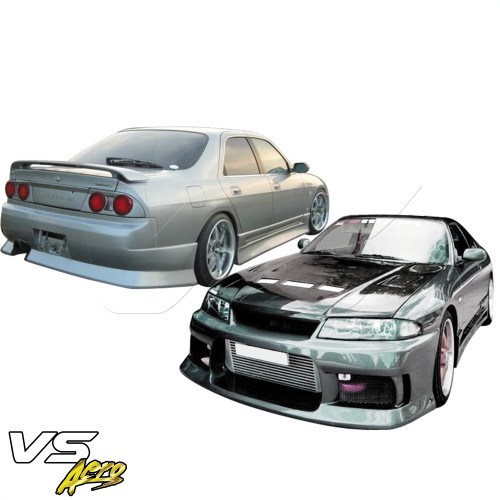 VSaero FRP MSPO v2 Body Kit 4pc > Nissan Skyline R33 GTS 1995-1998 > 4dr Sedan - image 1