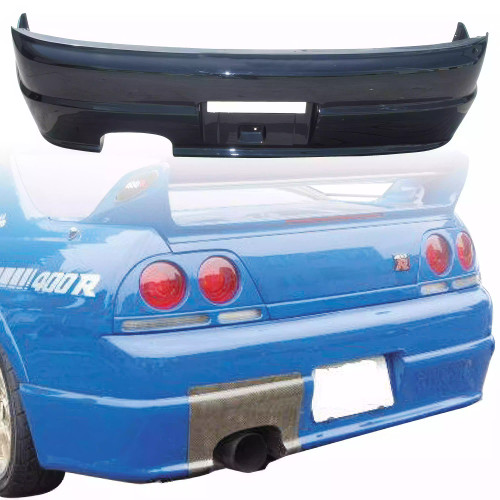 VSaero FRP NISM 400R Rear Bumper > Nissan Skyline R33 GTS 1995-1998 > 2dr Coupe - image 1