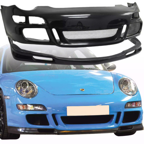 VSaero FRP GT3 RS Front Bumper 2pc > Porsche 911 997 2005-2012 - image 1