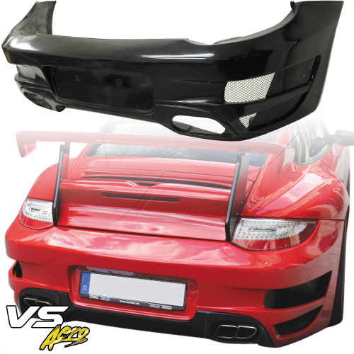 VSaero FRP TART GT Rear Bumper 1pc > Porsche 911 Turbo 997 2009-2012 - image 1