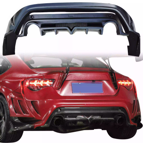 VSaero FRP VAR Wide Body Rear Bumper 2pc > Subaru BRZ ZN6 2013-2020 - image 1