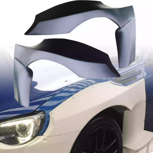 VSaero FRP TKYO v3 Wide Body Fender Flares (front) 65mm > Subaru BRZ ZN6 2013-2020 - image 1