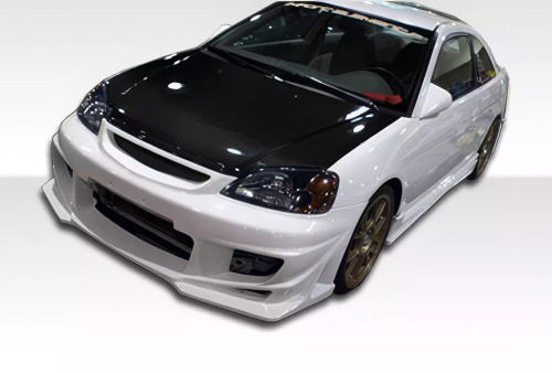 2001-2003 Honda Civic 2DR Duraflex Bomber Body Kit 4 Piece