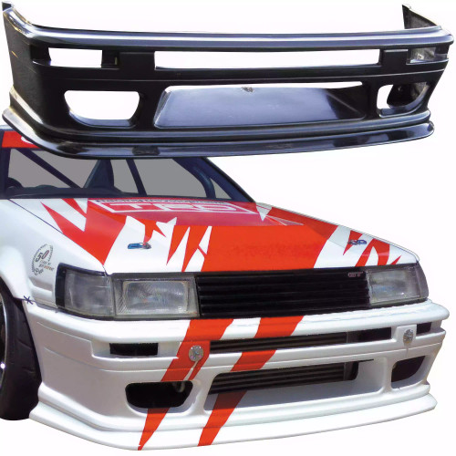 VSaero FRP DMA Front Bumper > Toyota Corolla AE86 Levin 1984-1987 > 2/3dr - image 1