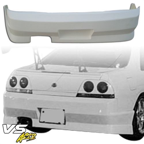 VSaero FRP FKON Rear Bumper > Nissan Skyline R33 GTS 1995-1998 > 2dr Coupe - image 1