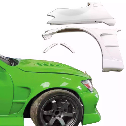 ModeloDrive FRP BSPO Wide Body 50mm Fenders (front) 4pc > Lexus IS300 2000-2005> 4dr - image 1