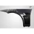 2008-2013 BMW M3 E92 2DR Coupe GTR Front Fenders - 2 Piece - image 12
