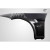 2008-2013 BMW M3 E92 2DR Coupe GTR Front Fenders - 2 Piece - image 16