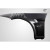 2008-2013 BMW M3 E92 2DR Coupe GTR Front Fenders - 2 Piece - image 16