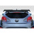 2012-2017 Hyundai Veloster Duraflex Nobo Rear Wing Spoiler - 3 Piece ( non turbo ) - image 1