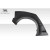 1996-2000 Honda Civic HB Duraflex MMR Rear Fender Flares  (+60mm) - 3 Piece - image 17