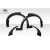 2006-2010 Dodge Charger Novara Wide Body Rear Fender Flares - 4 Piece - image 3