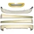 FRP MUGE Body Kit 5pc /w Grille > Honda Odyssey (RB1) 2004-2008 - image 1