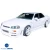 FRP URA Wide Body Fenders (rear) 4pc > Nissan Skyline (R34) GTT 1999-2002 > 4dr Sedan - image 13