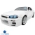 FRP TSE Front Bumper > Nissan Skyline (R34) GTR 1999-2004 > 2dr Coupe - image 15