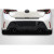 2019-2023 Toyota Corolla Hatchback Carbon Creations A Spec Rear Diffuser - 3 Piece - image 1