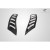 2003-2008 Nissan 350Z Z33 Carbon Creations N Spec Fender Vents - 2 Piece - image 2