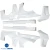 FRP MHAR Wide Body Kit > BMW 2-Series (F22) M-Sport 2014-2020 - image 5