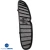 Carbon Fiber Vertical Grille > Maserati Quattroporte 2005-2008 - image 2
