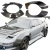 Carbon Fiber TKYO Wide Body Flares Set > Toyota MR2 (SW20) 1991-1995 - image 2