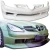 FRP BLK Series Wide Body Front Bumper > Mercedes-Benz SLK (R171) 2005-2011 - image 1