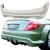 FRP BLK Series Wide Body Rear Bumper > Mercedes-Benz SLK (R171) 2005-2011 - image 1