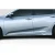 2016-2021 Honda Civic 4DR Type M Side Skirts Rocker Panels - 2 Piece - image 1