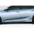 2016-2021 Honda Civic 4DR Type M Side Skirts Rocker Panels - 2 Piece - image 1