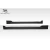 1996-2000 Honda Civic 2DR / HB C Speed Side Skirts Rocker Panels - 2 Piece - image 4