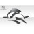 2008-2015 Infiniti G Sedan G37 Q40 LBW Rear Fender Flares - 4 Piece - image 3