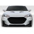 2013-2016 Hyundai Genesis Coupe 2DR Duraflex MSR Front Bumper - 1 Piece - image 1