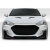 2013-2016 Hyundai Genesis Coupe 2DR MSR Front Bumper - 1 Piece - image 1