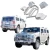 FRP BNW Body Kit 9pc > Hummer H2 2003-2009 - image 4