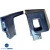 Carbon Fiber BNW Rear Bumper Spat Add-ons > Hummer H2 2003-2009 - image 2