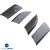 Carbon Fiber TART Accessories Rear Fins Diffuser > Porsche 911 (996) 1999-2004 - image 11