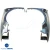 Carbon Fiber EVO5 Wide Body Fenders (front) > Mitsubishi Evolution EVO5 EVO6 1998-2001> 4dr - image 6