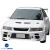 FRP BSPD Front Bumper > Mitsubishi Evolution EVO5 EVO6 1998-2001> 4dr - image 15