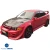 FRP DMD Front Bumper > Mitsubishi Evolution EVO5 EVO6 1998-2001> 4dr - image 8