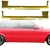 FRP MTEC Side Skirts > BMW 318i 1984-1992 > 4dr Sedan - image 1