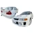 FRP EVO5 Wide Body Kit w Hood w Wing > Mitsubishi Evolution EVO5 EVO6 1998-2001 - image 2