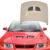 FRP EVO5 Wide Body Kit w Hood w Wing > Mitsubishi Evolution EVO5 EVO6 1998-2001 - image 3