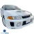 FRP EVO5 Wide Body Kit w Hood w Wing > Mitsubishi Evolution EVO5 EVO6 1998-2001 - image 22