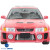ModeloDrive FRP EVO6 Wide Body Kit w Hood w Wing > Mitsubishi Evolution EVO5 EVO6 1998-2001 - image 3