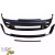 VSaero FRP TKYO v3 Wide Body Front Bumper 3pc > Nissan Silvia S13 1989-1994 > 2/3dr - image 6