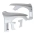 FRP VAR V2 Fenders (front) 4pc > Mitsubishi Evolution EVO8 EVO9 2003-2006 - image 1