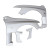 FRP VAR V2 Fenders (front) 4pc > Mitsubishi Evolution EVO8 EVO9 2003-2006 - image 1