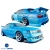 FRP ORI RACE Body Kit 4pc > Toyota Chaser (JZX100) 1997-2001 - image 2