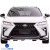 ModeloDrive FRP ARTI Front Lip > Lexus RX350 2016-2019 - image 20